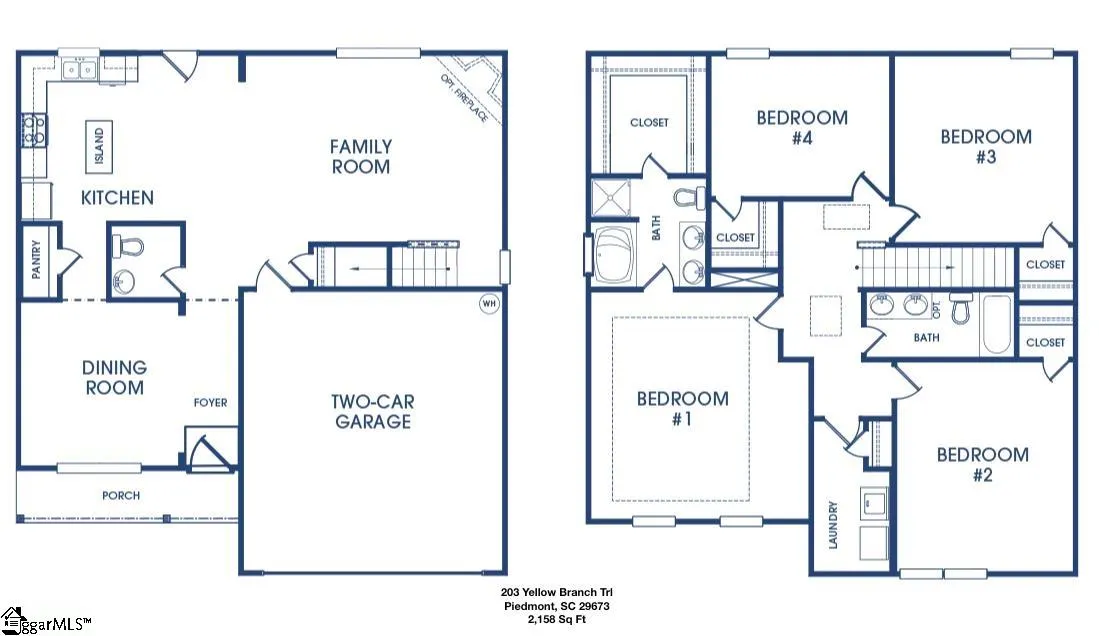 Property image 2 at 203 Yellow Branch Trail, Piedmont, SC 29673