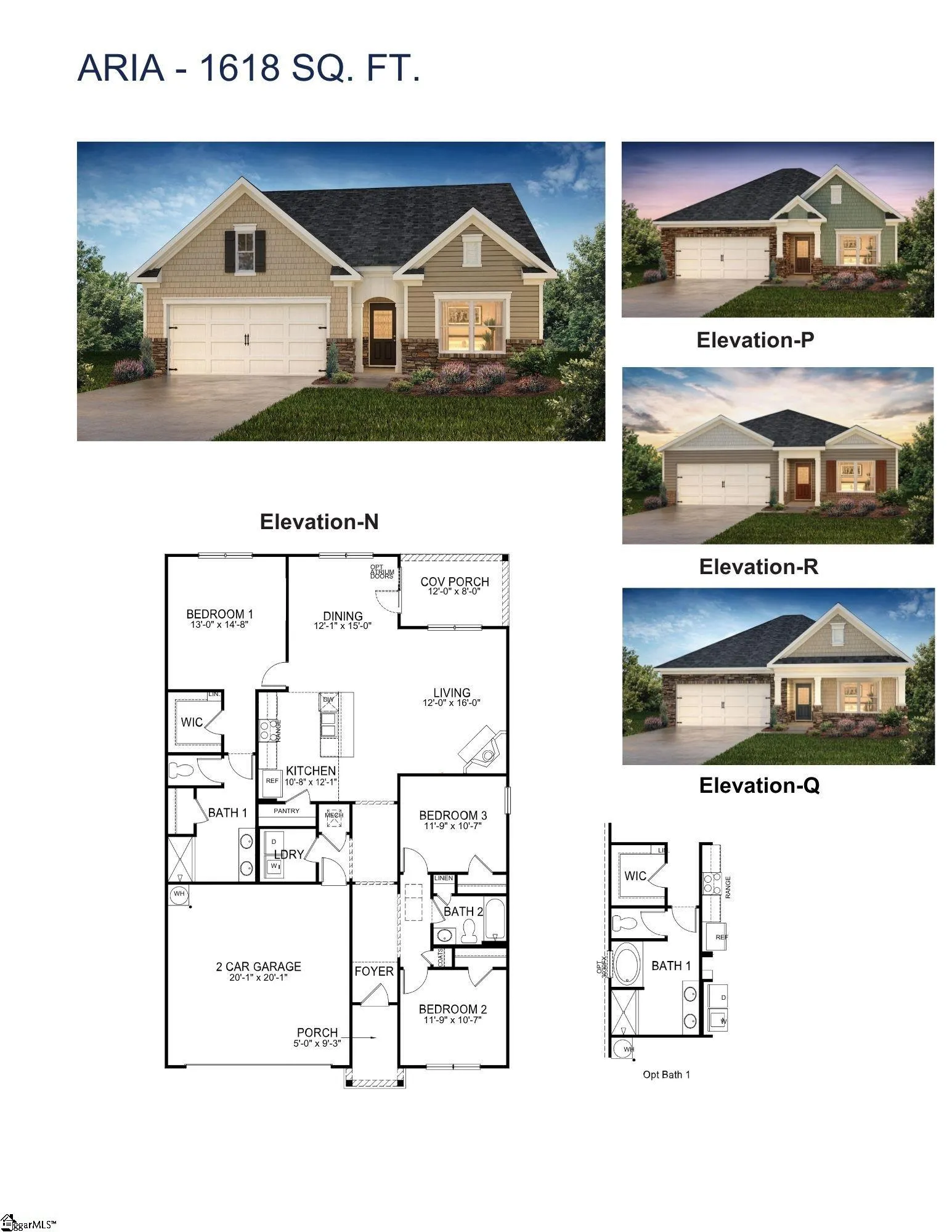 Property image 5 at 1626 Yarrow Lane, Lyman, SC 29365