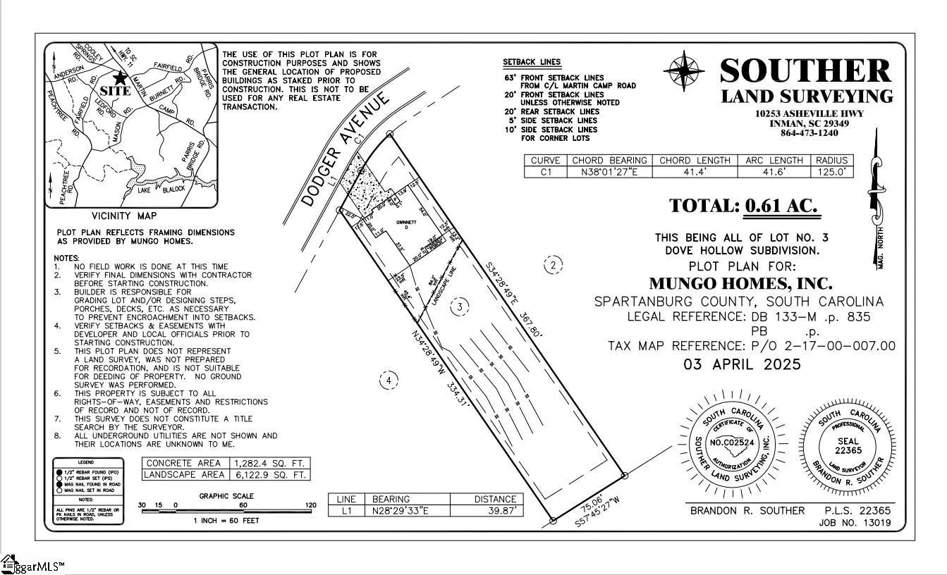 Property image 3 at 411 Dodger Avenue, Chesnee, SC 29323