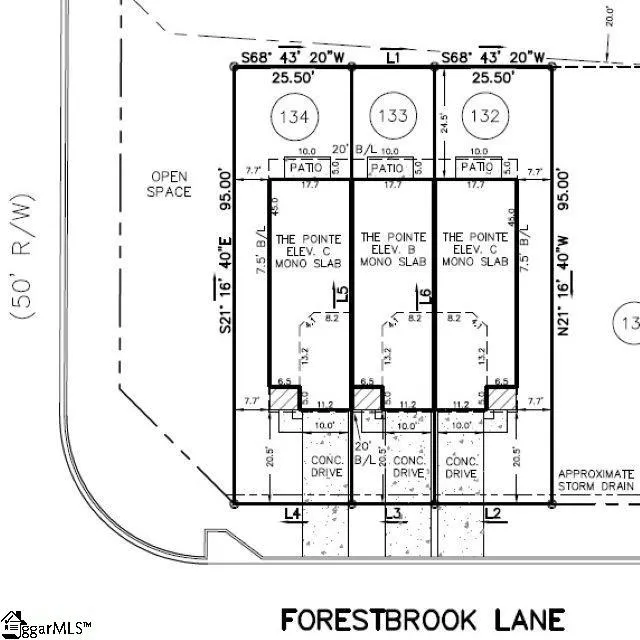 Property image 2 at 1256 Forestbrook Lane, Spartanburg, SC 29303