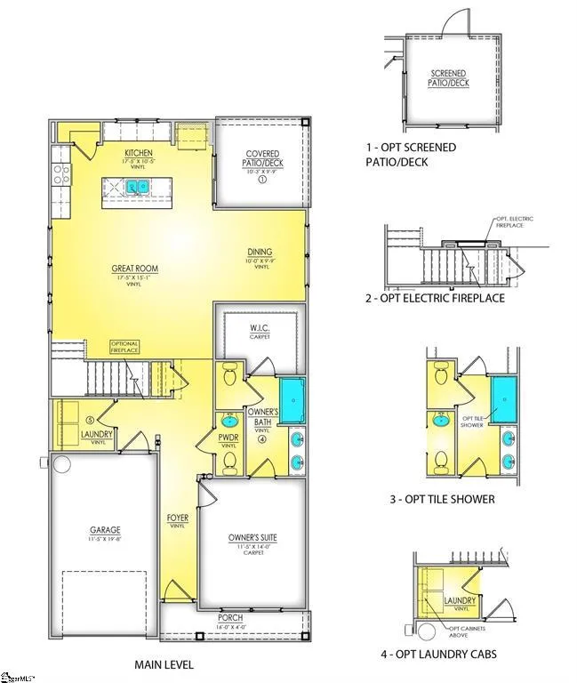 Property image 2 at 3 Sweetgrass Street, Central, SC 29630