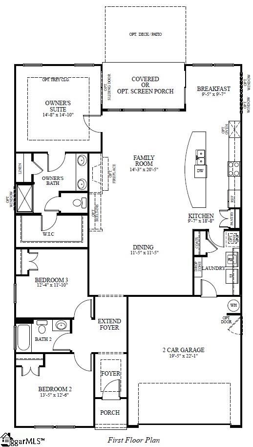 Property image 2 at 712 Ridgeville Crossing Drive, Inman, SC 29349