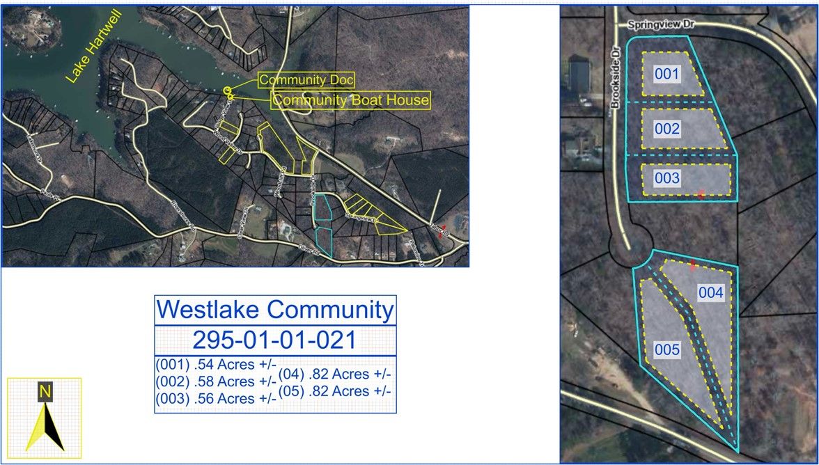 Main image of property at 001 Brookside Drive, Westminster, SC 29693
